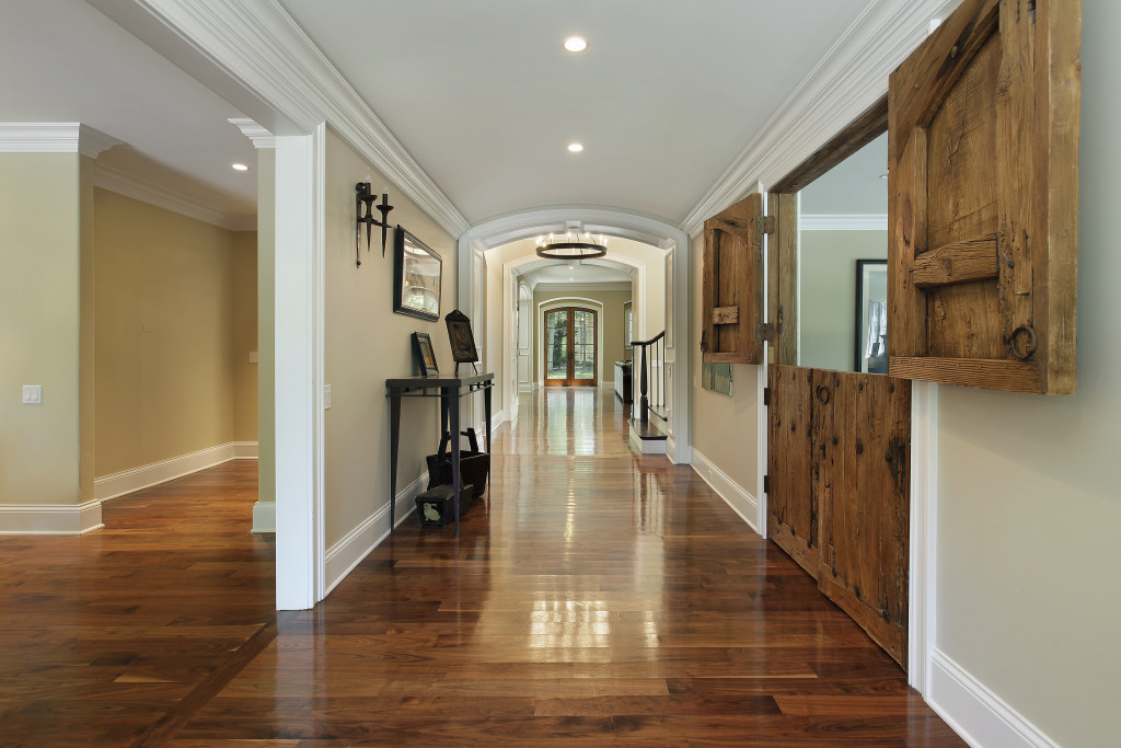 walkway of a house